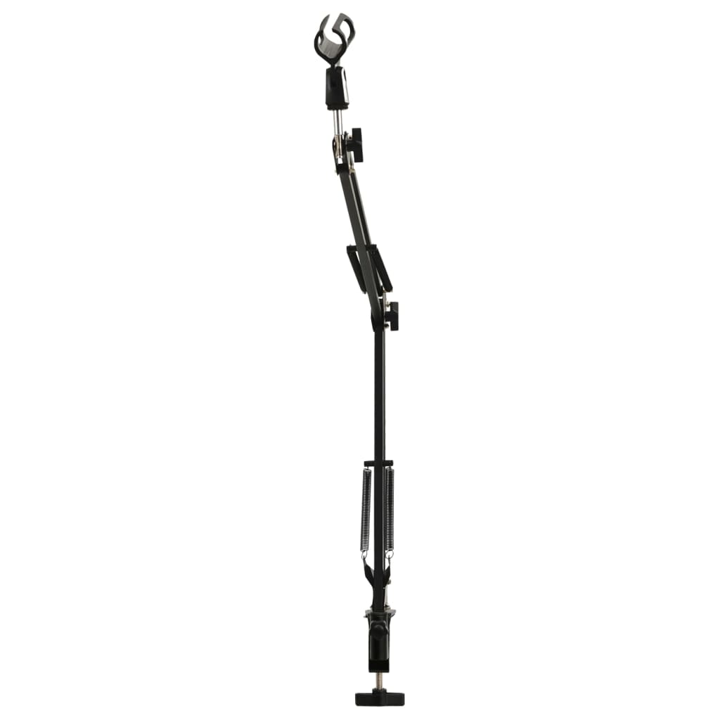 NNEVL Table Mounted Microphone Stand Black Steel