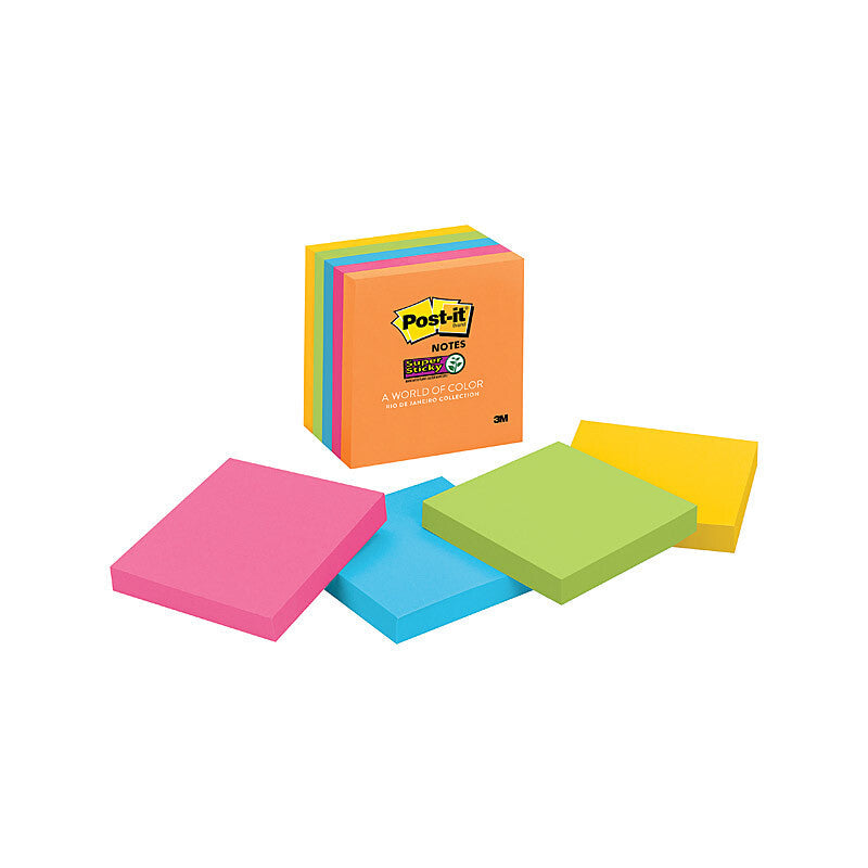 NNEDSZ POST-IT Super Sticky Note 654-5SSUC RDJ73X73 Pack of 5