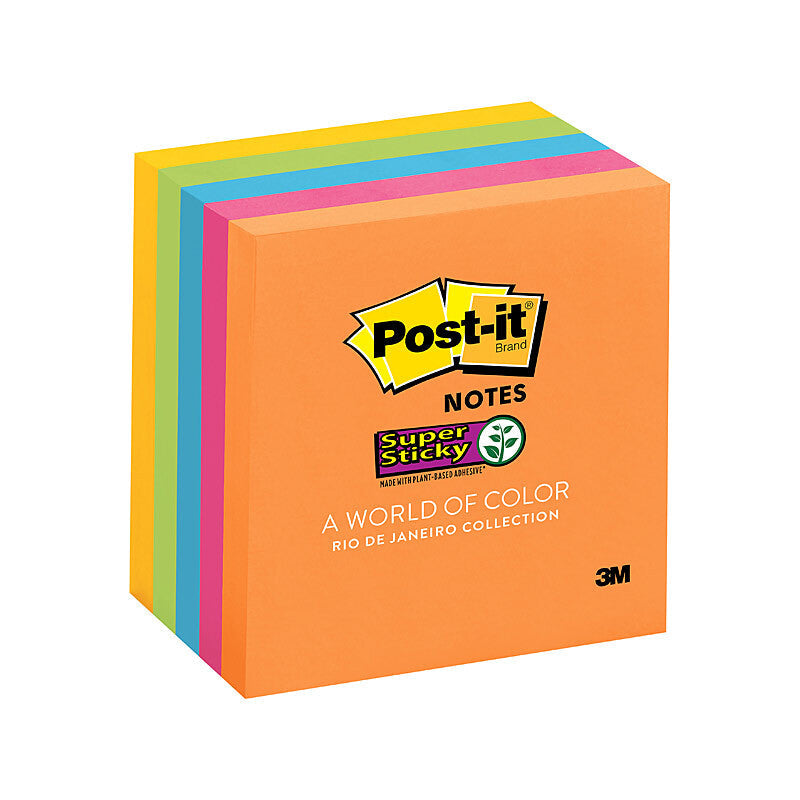 NNEDSZ POST-IT Super Sticky Note 654-5SSUC RDJ73X73 Pack of 5