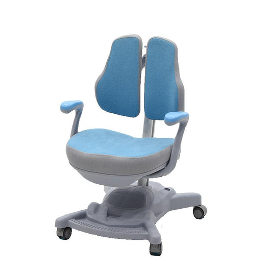 NNEDSZ Height Adjustable Children Kids Ergonomic Study Desk Chair Set 80cm Blue AU