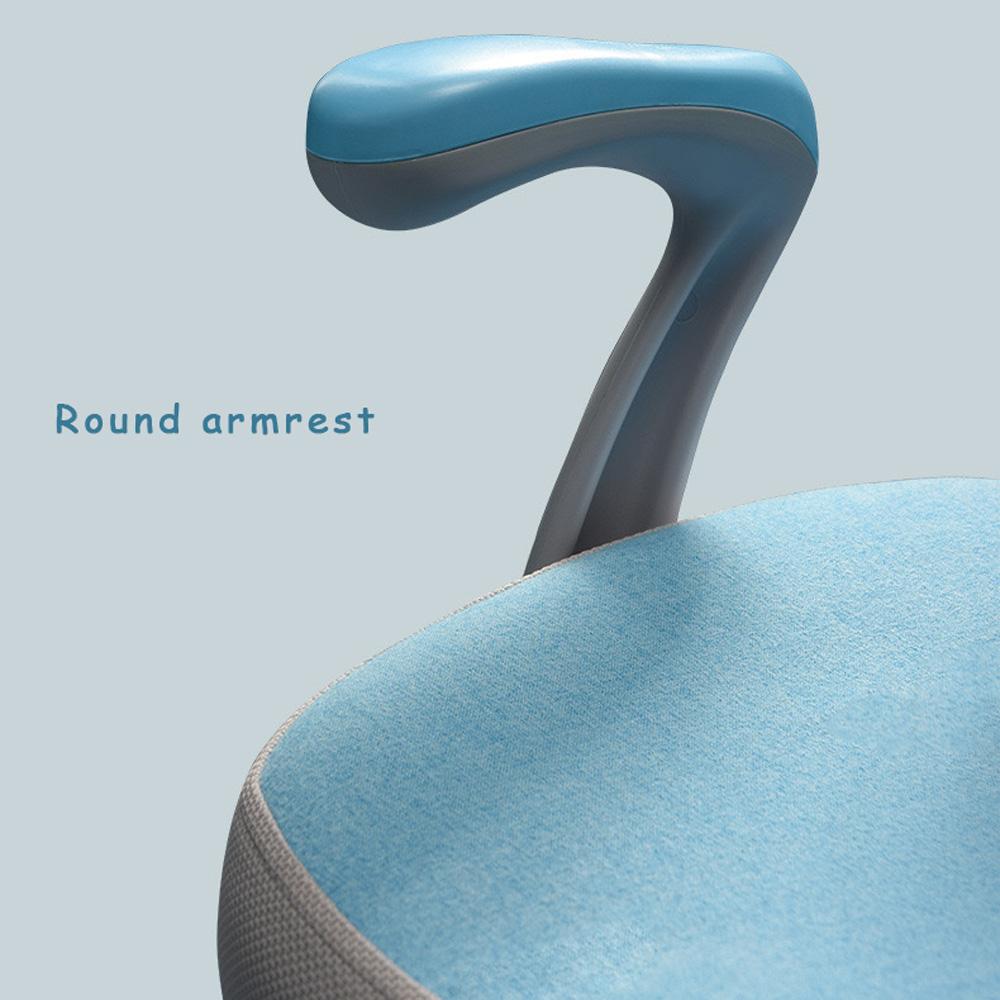 NNEDSZ Height Adjustable Children Kids Ergonomic Study Desk Chair Set 80cm Blue AU
