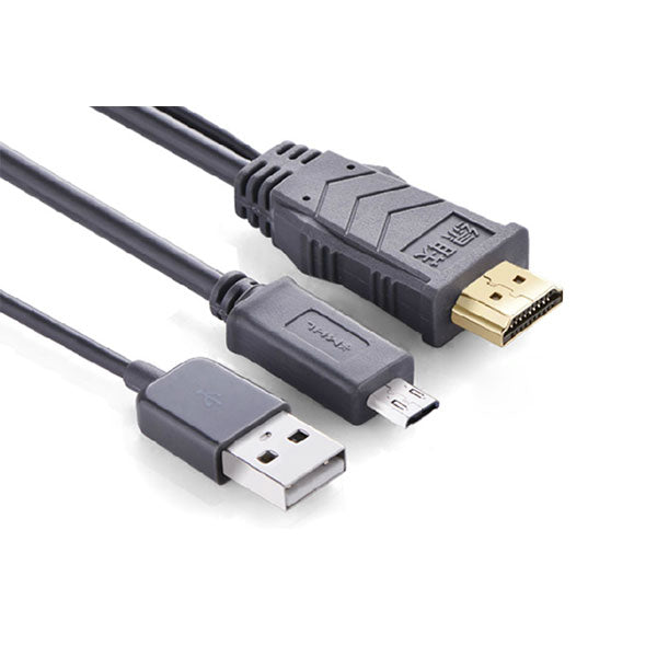 NNEDSZ MHL Micro USB 11 Pin to HDMI Adater Cable 2M (20139)