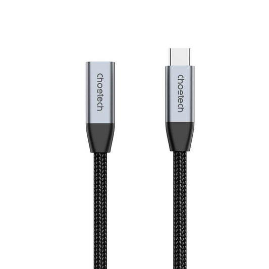 NNEDSZ CHOETECH XCC-1039 100W Type-C Female to Type-C Male Extension Cable 2M