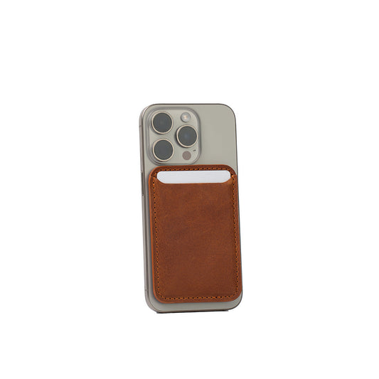 Full-Grain Leather MagSafe wallet - Classic (OUTLET)-0